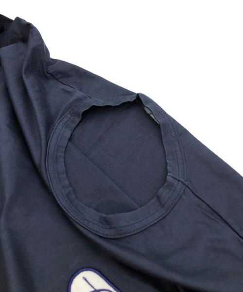 JUNYA WATANABE MAN（ジュンヤワタナベマン）JUNYA WATANABE MAN (ジュンヤワタナベマン) ワッペンTシャツ ブルー サイズ:Mの古着・服飾アイテム