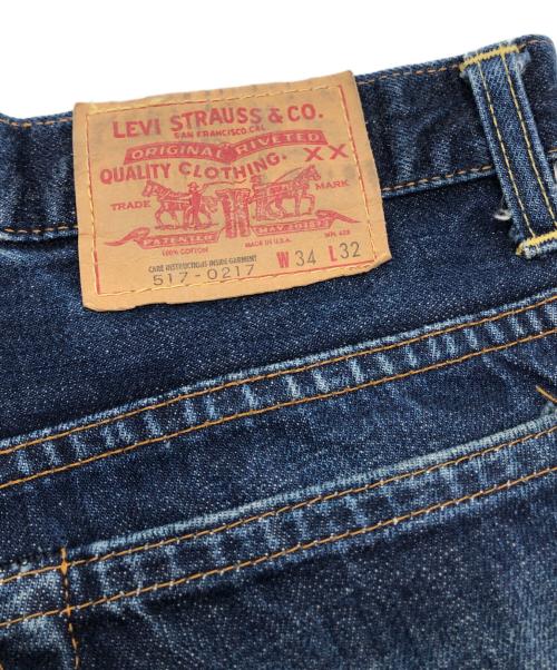 LEVI'S（リーバイス）LEVI'S (リーバイス) 517ブーツカットジーンズ ブルー サイズ:W34×L32の古着・服飾アイテム