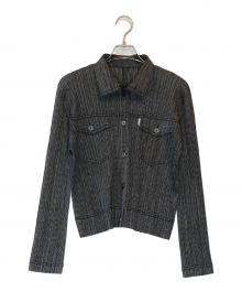 PLEATS PLEASE（プリーツプリーズ）の古着「シャツジャケット」｜グレー