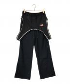 NAMESAKEネイムセイク）の古着「MERION JEARSEY WIDE TROUSER」｜ブラック