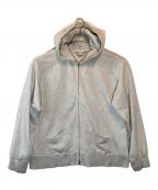 ANCELLMアンセルム）の古着「24aw CRASH ZIP HOODIE」｜グレー