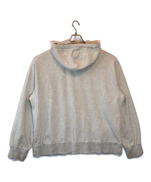 ANCELLM（アンセルム）ANCELLM (アンセルム) 24aw CRASH ZIP HOODIE グレー サイズ:Mの古着・服飾アイテム