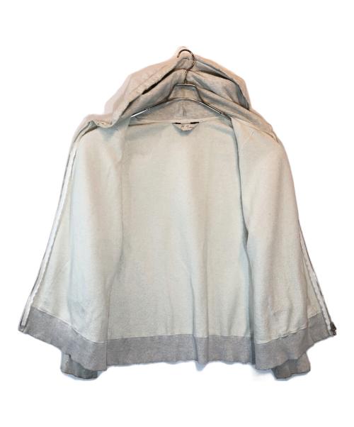 ANCELLM（アンセルム）ANCELLM (アンセルム) 24aw CRASH ZIP HOODIE グレー サイズ:Mの古着・服飾アイテム