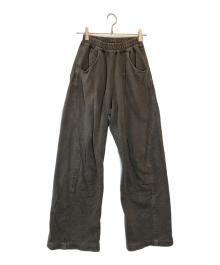 Omar Afridi（オマールアフリディ）の古着「SHABBY TWISTED LOUNGE PANTS」｜ブラウン