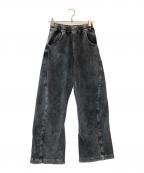 Omar Afridiオマールアフリディ）の古着「SHABBY TWISTED LOUNGE PANTS」｜グレー