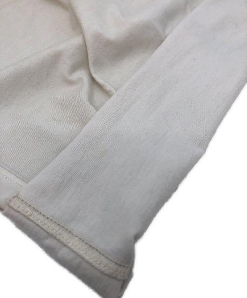 ANCELLM（アンセルム）ANCELLM (アンセルム) Drape Wide Easy Cut Slacks アイボリー サイズ:Sの古着・服飾アイテム