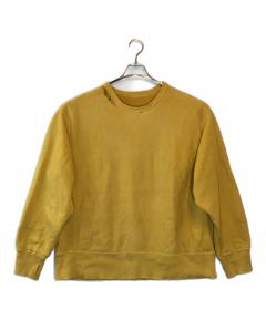 中古・古着通販】ANCELLM (アンセルム) ダメージ加工ロングTシャツ