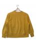 ANCELLM (アンセルム) DYED DAMAGE SWEAT SHIRT イエロー サイズ:M：15000円