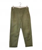 orSlowオアスロウ）の古着「コットンベイカーパンツ」｜カーキ