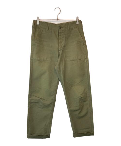 orSlow（オアスロウ）orSlow (オアスロウ) コットンベイカーパンツ カーキ サイズ:SIZE Mの古着・服飾アイテム