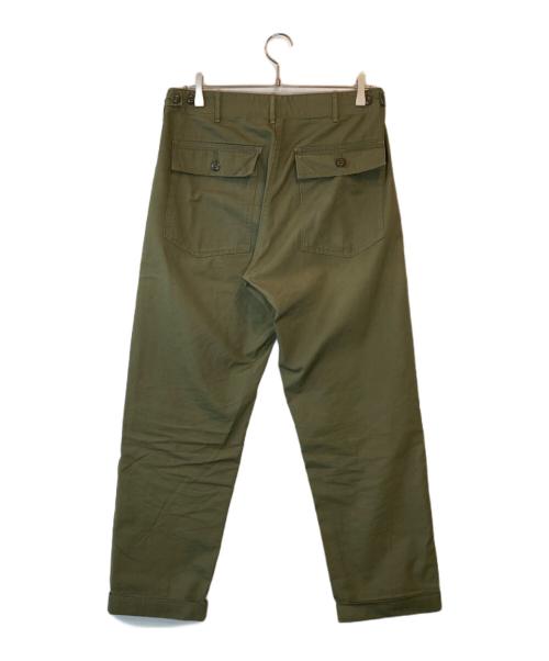 orSlow（オアスロウ）orSlow (オアスロウ) コットンベイカーパンツ カーキ サイズ:SIZE Mの古着・服飾アイテム