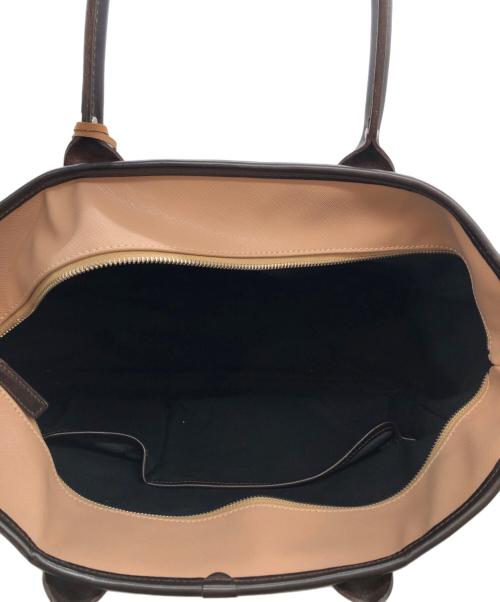 Felisi（フェリージ）Felisi (フェリージ) レザートートバッグ ブラウンの古着・服飾アイテム