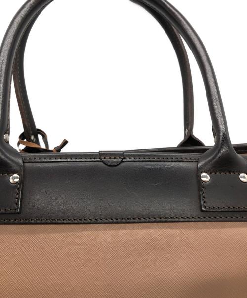 Felisi（フェリージ）Felisi (フェリージ) レザートートバッグ ブラウンの古着・服飾アイテム