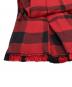 中古・古着 sacai (サカイ) チェックラッププリーツスカート レッド サイズ:1：20000円
