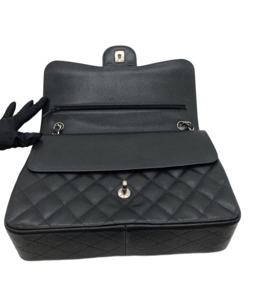 CHANEL（シャネル）CHANEL (シャネル) マトラッセ30 ダブルフラップ ブラックの古着・服飾アイテム