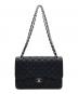 CHANEL (シャネル) マトラッセ30 ダブルフラップ ブラック：650000円
