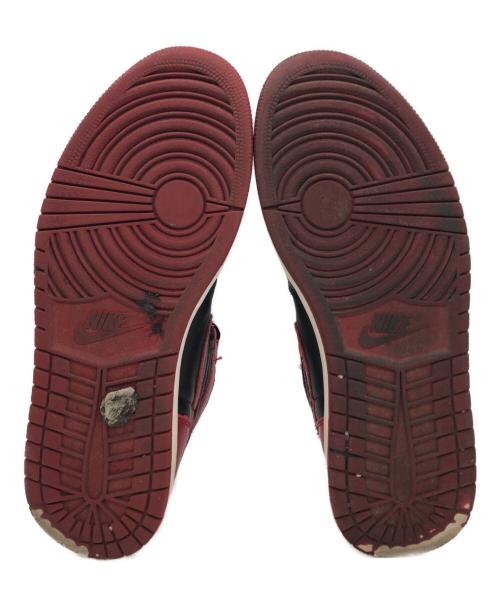 NIKE（ナイキ）NIKE (ナイキ) AIR JORDAN 1 RETRO HIGH OG BRED レッド サイズ:US10の古着・服飾アイテム