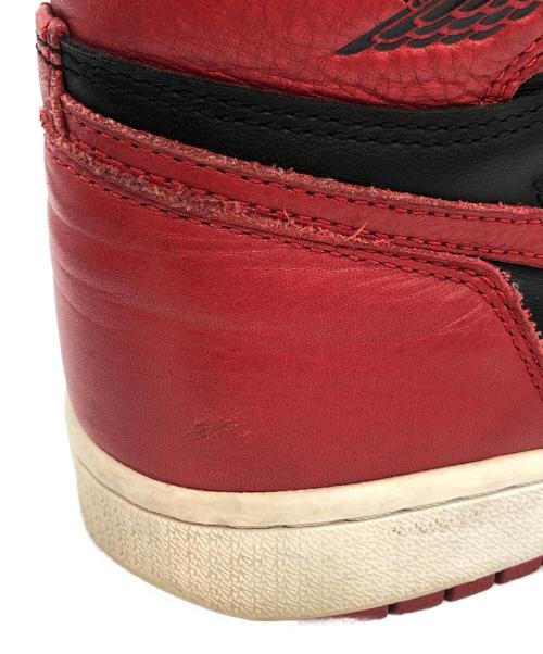 NIKE（ナイキ）NIKE (ナイキ) AIR JORDAN 1 RETRO HIGH OG BRED レッド サイズ:US10の古着・服飾アイテム