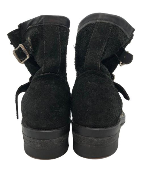 CHIPPEWA（チペワ）CHIPPEWA (チペワ) ブラックスエード エンジニアブーツ ブラック サイズ:7 1/2Eの古着・服飾アイテム