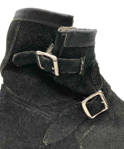 CHIPPEWA（チペワ）CHIPPEWA (チペワ) ブラックスエード エンジニアブーツ ブラック サイズ:7 1/2Eの古着・服飾アイテム