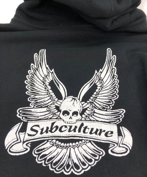 Subculture（サブカルチャー）Subculture (サブカルチャー) SKULL WING HOODIE ブラック サイズ:2の古着・服飾アイテム
