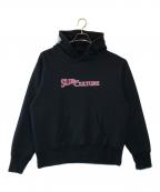 Subcultureサブカルチャー）の古着「EAGLE SKULL HOODIE」｜ブラック