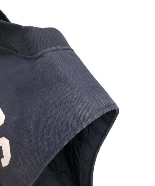 CarHartt（カーハート）CarHartt (カーハート) WTAPS (ダブルタップス) ダックベスト ネイビー サイズ:Lの古着・服飾アイテム