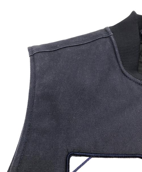 CarHartt（カーハート）CarHartt (カーハート) WTAPS (ダブルタップス) ダックベスト ネイビー サイズ:Lの古着・服飾アイテム