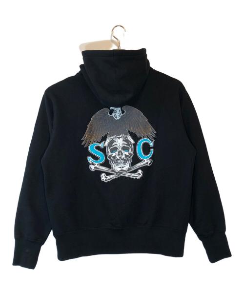 Subculture（サブカルチャー）Subculture (サブカルチャー) EAGLE SKULL HOODIE ブラック サイズ:2の古着・服飾アイテム