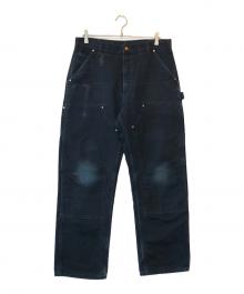 CarHartt（カーハート）の古着「ダブルニーペインターパンツ」｜ブラック