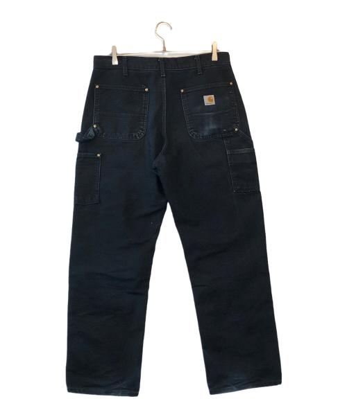CarHartt（カーハート）CarHartt (カーハート) ダブルニーペインターパンツ ブラック サイズ:34×30の古着・服飾アイテム