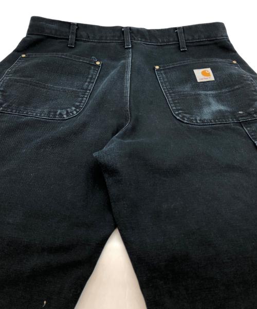 CarHartt（カーハート）CarHartt (カーハート) ダブルニーペインターパンツ ブラック サイズ:34×30の古着・服飾アイテム