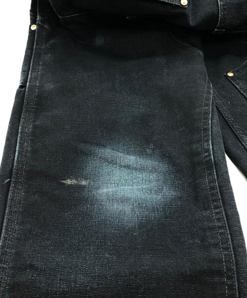 CarHartt（カーハート）CarHartt (カーハート) ダブルニーペインターパンツ ブラック サイズ:34×30の古着・服飾アイテム