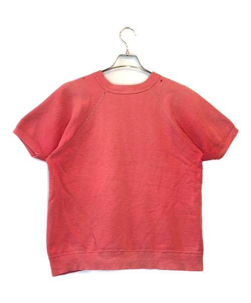 USED（ユーズド）USED (ユーズド) ヴィンテージスクール半袖スウェット レッド サイズ:下記参照の古着・服飾アイテム