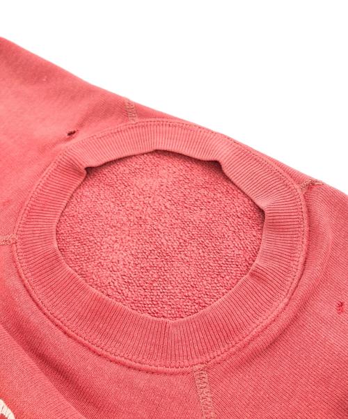 USED（ユーズド）USED (ユーズド) ヴィンテージスクール半袖スウェット レッド サイズ:下記参照の古着・服飾アイテム