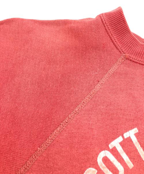 USED（ユーズド）USED (ユーズド) ヴィンテージスクール半袖スウェット レッド サイズ:下記参照の古着・服飾アイテム