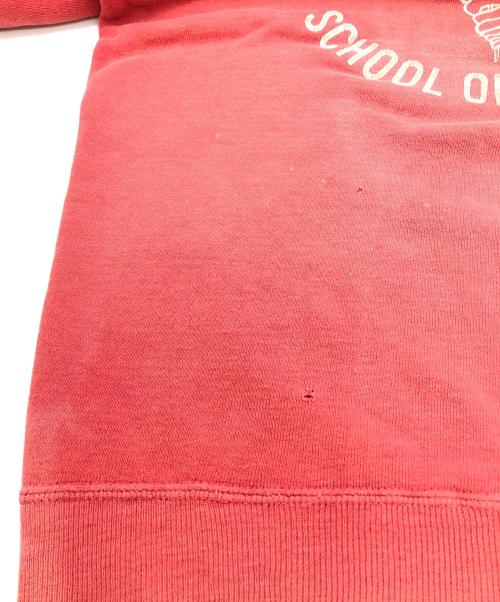 USED（ユーズド）USED (ユーズド) ヴィンテージスクール半袖スウェット レッド サイズ:下記参照の古着・服飾アイテム