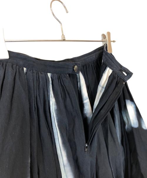 COMME des GARCONS（コムデギャルソン）COMME des GARCONS (コムデギャルソン) コットンドレープスカート ブラック サイズ:下記参照の古着・服飾アイテム