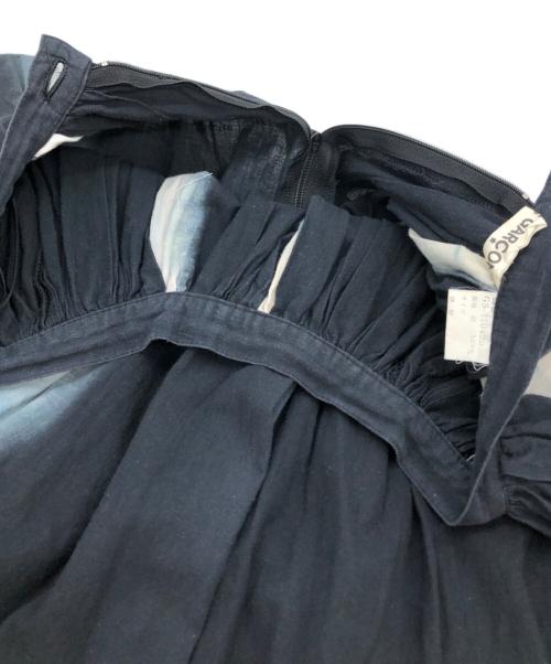 COMME des GARCONS（コムデギャルソン）COMME des GARCONS (コムデギャルソン) コットンドレープスカート ブラック サイズ:下記参照の古着・服飾アイテム