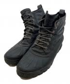 GUCCIグッチ）の古着「GGダックブーツ」｜ブラック