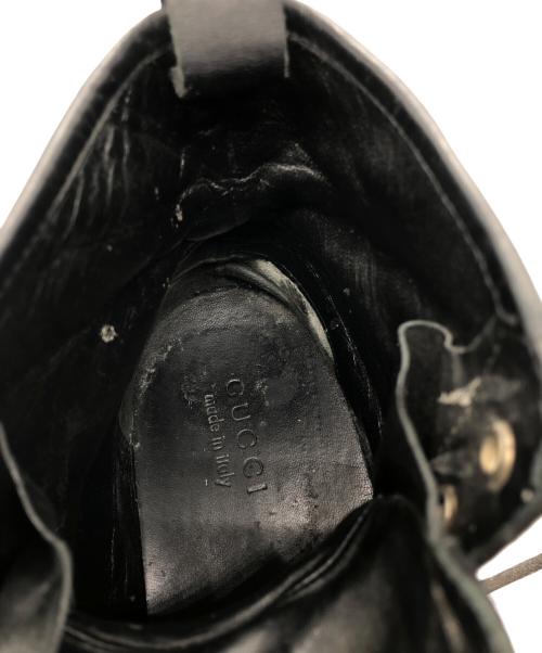 GUCCI（グッチ）GUCCI (グッチ) GGダックブーツ ブラック サイズ:9の古着・服飾アイテム