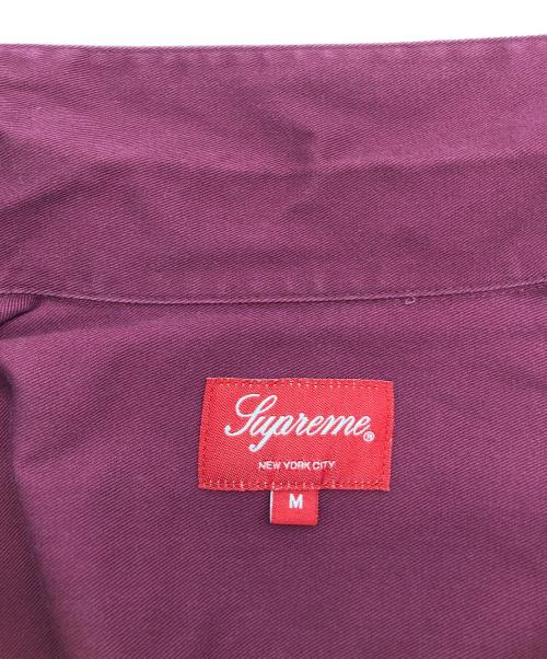 SUPREME（シュプリーム）Supreme (シュプリーム) Thermal Work Shirt パープル サイズ:Mの古着・服飾アイテム