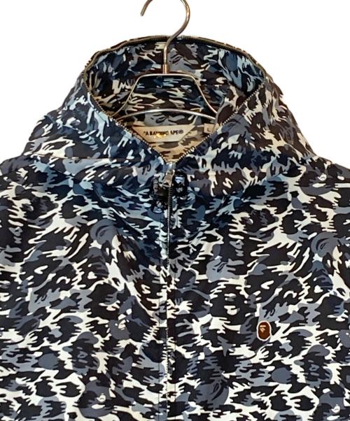 A BATHING APE（アベイシングエイプ）A BATHING APE (アベイシングエイプ) ナイロンジャケット グレー サイズ:Lの古着・服飾アイテム
