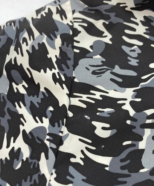 A BATHING APE（アベイシングエイプ）A BATHING APE (アベイシングエイプ) ナイロンジャケット グレー サイズ:Lの古着・服飾アイテム