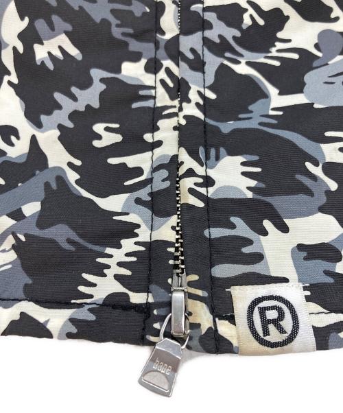 A BATHING APE（アベイシングエイプ）A BATHING APE (アベイシングエイプ) ナイロンジャケット グレー サイズ:Lの古着・服飾アイテム