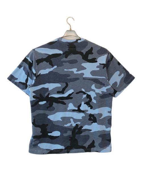 SUPREME（シュプリーム）Supreme (シュプリーム) Collegiate Appliqué S/S Top ブルー サイズ:Lの古着・服飾アイテム