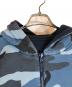 中古・古着 Supreme (シュプリーム) Reversible Work Zip Up Hooded Sweatshirt（リバーシブルワークジップアップフーデッドスウェットシャツ） ネイビー×ブルー サイズ:M：17000円