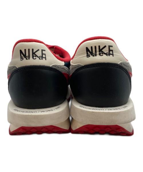 NIKE（ナイキ）NIKE (ナイキ) sacai (サカイ) UNDERCOVER (アンダーカバー) ローカットスニーカー レッド サイズ:US9の古着・服飾アイテム