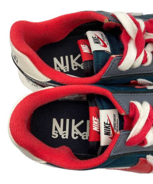 NIKE（ナイキ）NIKE (ナイキ) sacai (サカイ) UNDERCOVER (アンダーカバー) ローカットスニーカー レッド サイズ:US9の古着・服飾アイテム