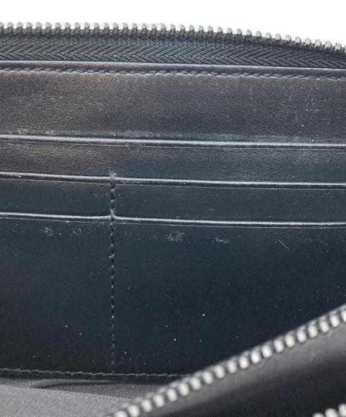 JIMMY CHOO（ジミーチュウ）JIMMY CHOO (ジミーチュウ) エナメル スタースタッズ 長財布 ブラック サイズ:下記参照の古着・服飾アイテム